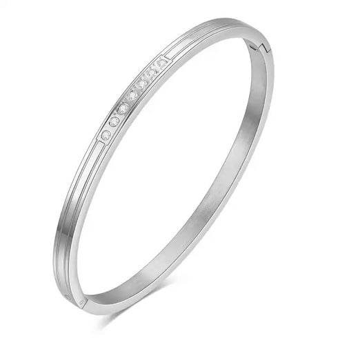 Mery Silver Bangle